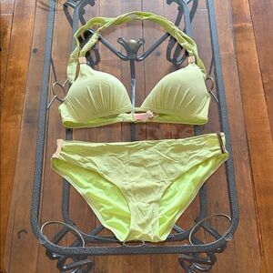 Victoria's Secret Lime Green Bikini Set